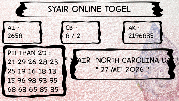 Prediksi North Carolina Day