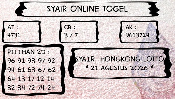 Prediksi Hongkong Lotto