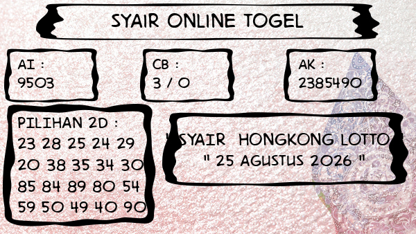 Prediksi Hongkong Lotto