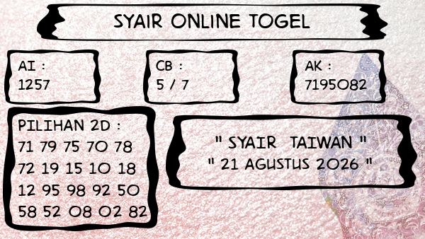 Prediksi Taiwan